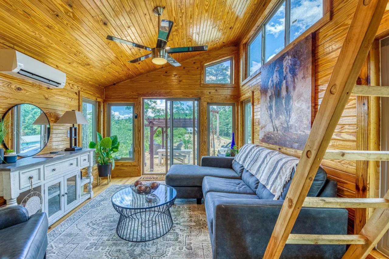 The Gemini-A Dreamy, Waterfront Tiny Cabin Rogersville Exteriér fotografie