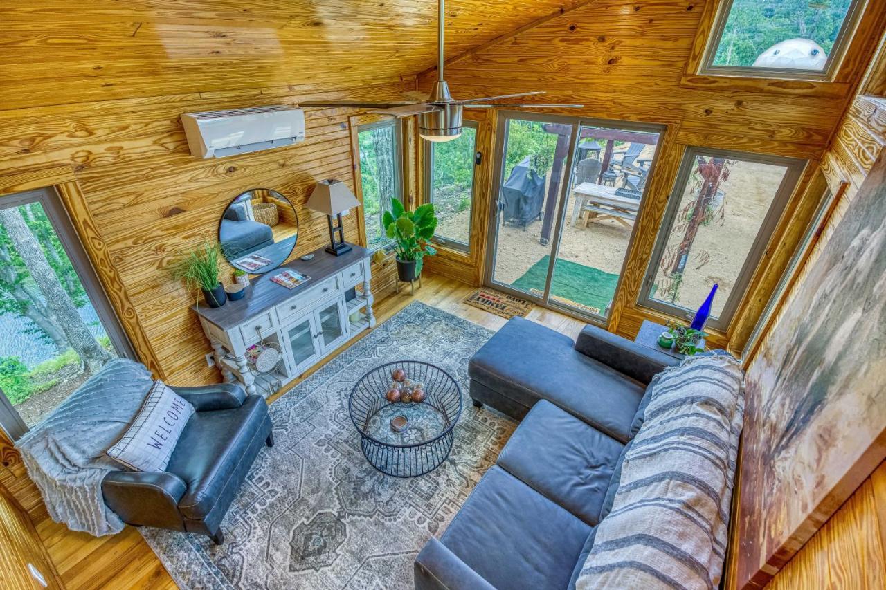 The Gemini-A Dreamy, Waterfront Tiny Cabin Rogersville Exteriér fotografie